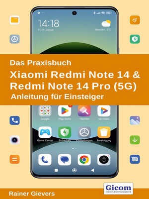 cover image of Das Praxisbuch Xiaomi Redmi Note 14 & Redmi Note 14 Pro (5G)--Anleitung für Einsteiger